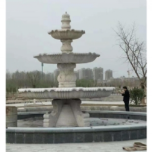石雕花盆